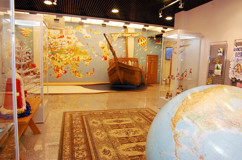 Экспозиции: Интерактивная площадка Корабль и рыбки
