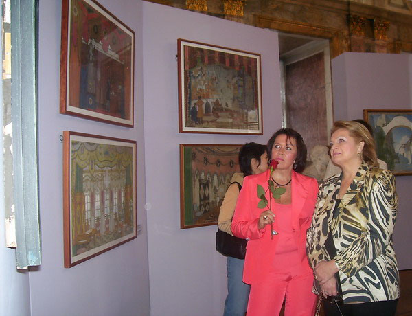 Экспозиции: На выставке Театр прославленных мастеров. Мраморный дворец
