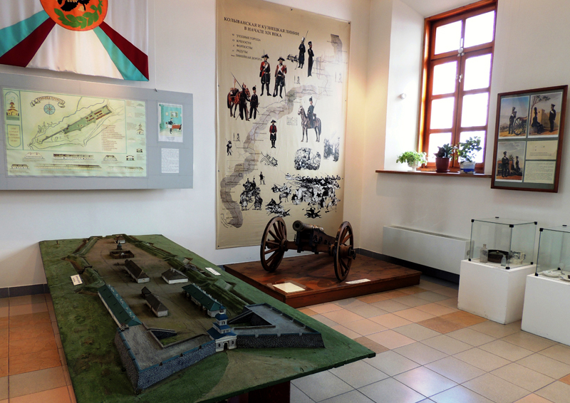 Экспозиции: Экспозиция История Кузнецкой крепости и сибирских укрепленных линий
