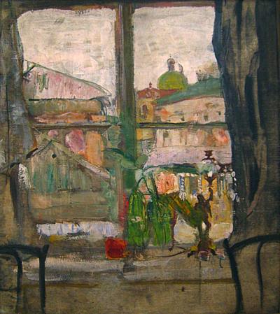 Экспозиции: А.И.Савинов. Окно. 1919. Курганский художественный музей
