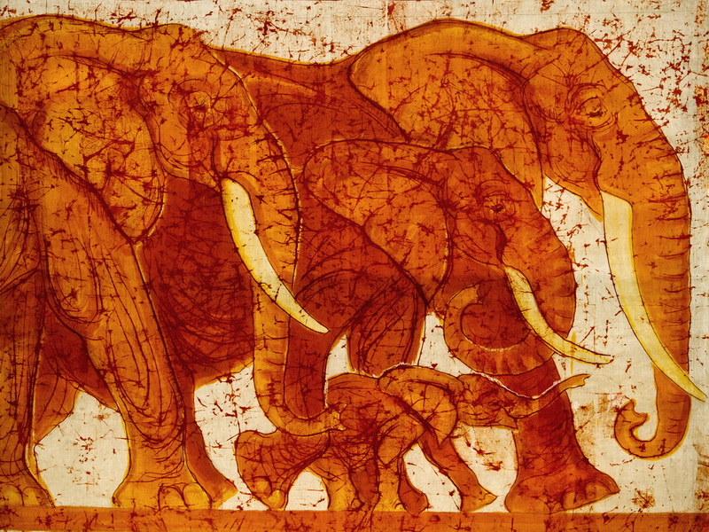 Экспозиции: Трофимова И.В. Красные слоны
