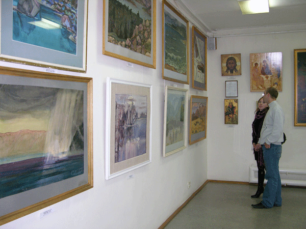 Экспозиции: На выставке Акцыновых
