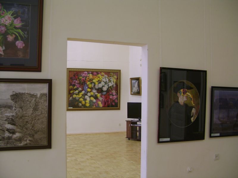 Экспозиции: Выставка Мастер и ученик Школы акварели С.Андрияки в Рыбинском музее. 2011
