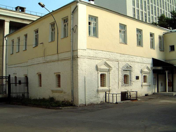 Экспозиции: Вид здания Аптекарского приказа
