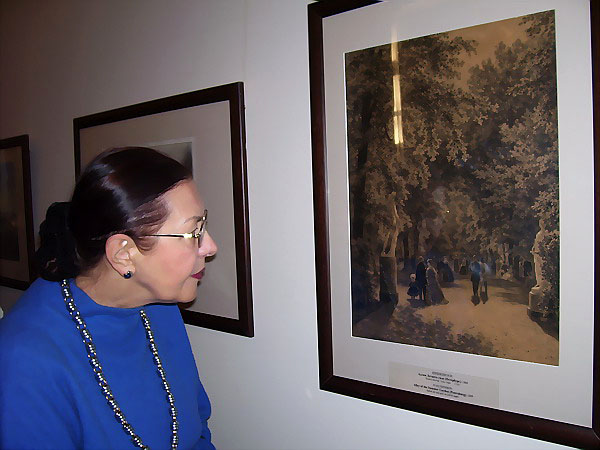 Экспозиции: На выставке Рисунок и акварель в России. Вторая половина ХIХ века
