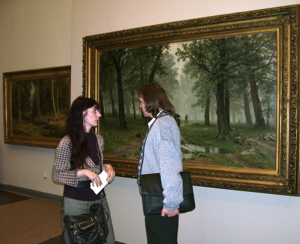 Экспозиции: На выставке И.И. Шишкина в Русском музее
