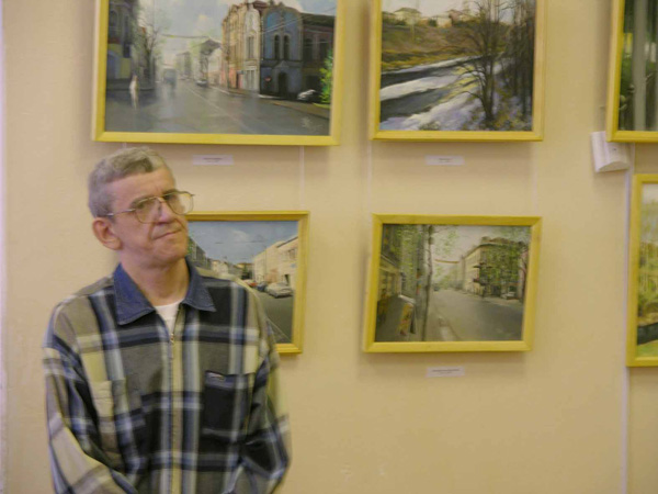 Экспозиции: Выставка  Виктора Мануилова Рыбинску посвящается…
