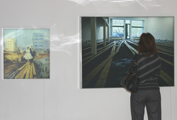 Экспозиции: Инсталляция Дмитрия Гутова в Третьяковской галерее на Крымском Валу

