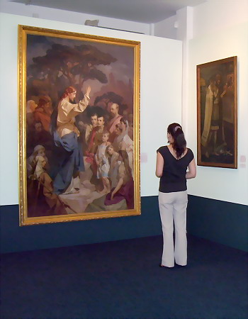 Экспозиции: На выставке Неизвестные работы известных художников в Музее истории религии
