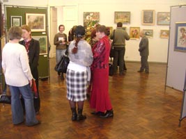 Экспозиции: На открытии выставки рыбинских художников - 2008
