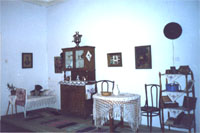 Фрагмент выставки История г. Сортавала 1940-1950-м. Старая квартира

