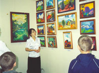 На Выставке С. Н. Рериха в  чебоксарской Радуге
