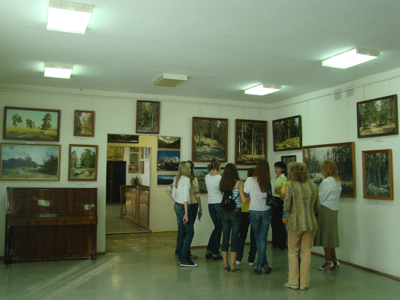 Экспозиции: На выставке Шишкина
