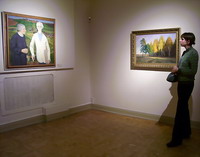 Открытие выставки Времена года. Русский музей 21 декабря 2006 года
