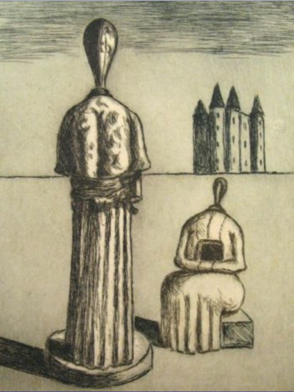 Экспозиции: Джорджо Де Кирико Двойственность, 1971г.
