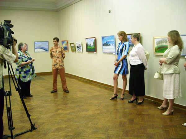 Экспозиции: Открытие выставки Давида Левашенко
