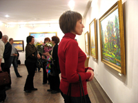 Посетители музея
