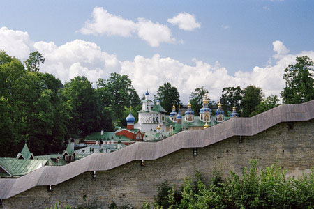 Значимые места: Александр Терехин. Псково-Печерский монастырь, Псковская область. август 2008
