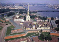 Значимые места: Вид на Петропавловскую крепость
