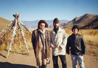 Значимые места: Туранское ОВАА на одном из перевалов по дороге Туран-Кызыл
