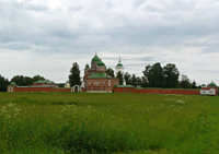 Значимые места: Спасо-Бородинский монастырь. Oбщий вид. 1820-1880-е гг.
