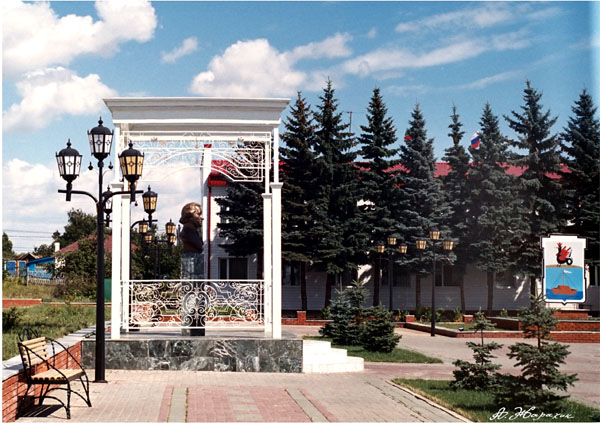 Значимые места: Площадь Державина в г. Лаишево
