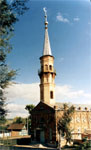 Мечеть соборная. Построена в 1910 г. Минарет восстановлен в 1991 г.
