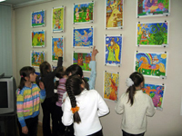 Выставка Искусство детей. Новосибирск
