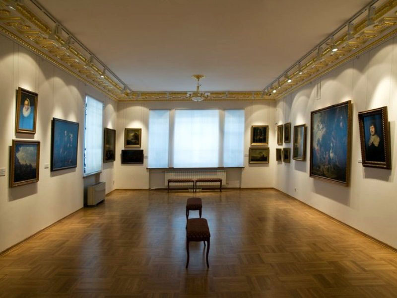 Значимые места: Вид экспозиции в Доме Сироткина
