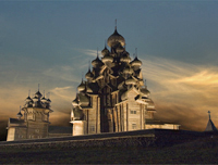 Фотовыставка Кижи над реальностью в Москве
