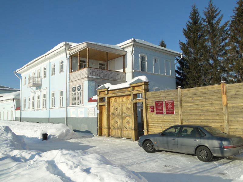 Здания и сооружения: Дом-музей И.И.Шикина в Елабуге
