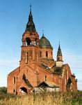 Введенская церковь в с. Пет. 1912-1913 гг. Фото А.В.Слезкина
