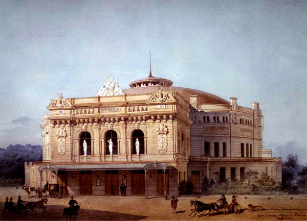 Здания и сооружения: Кенель В. Санкт-Петербургский цирк. 1877
