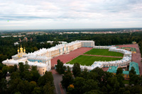 Здания и сооружения: Вид на Екатерининский дворец
