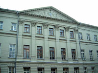 Здание музея на Воздвиженке. Фасад
