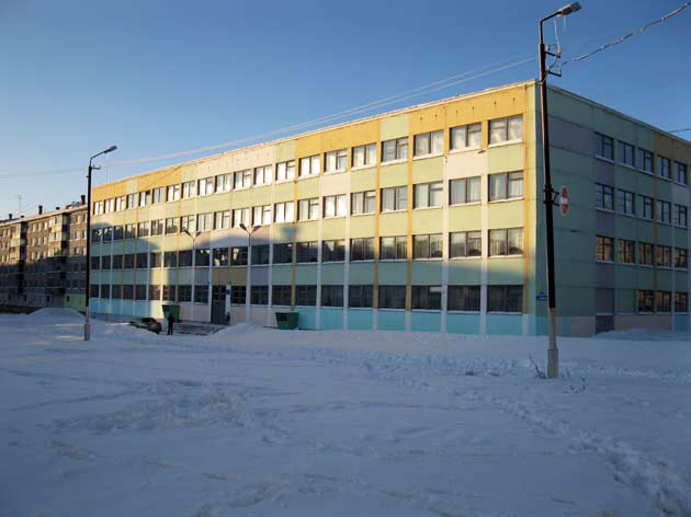 Здания и сооружения: Здание школы, где находится историко-краеведческий музей Город на Севере России

