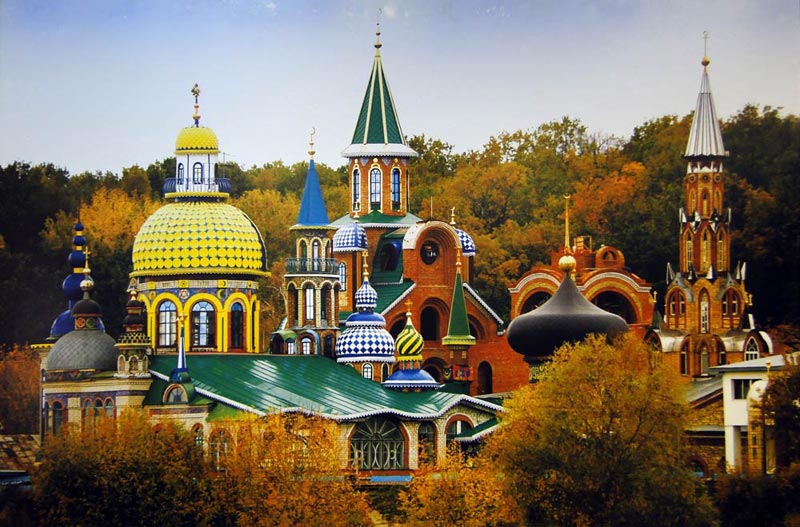 Здания и сооружения: Ильдар Ханов. Вселенский храм (фото с выставки «Ракурсы»)
